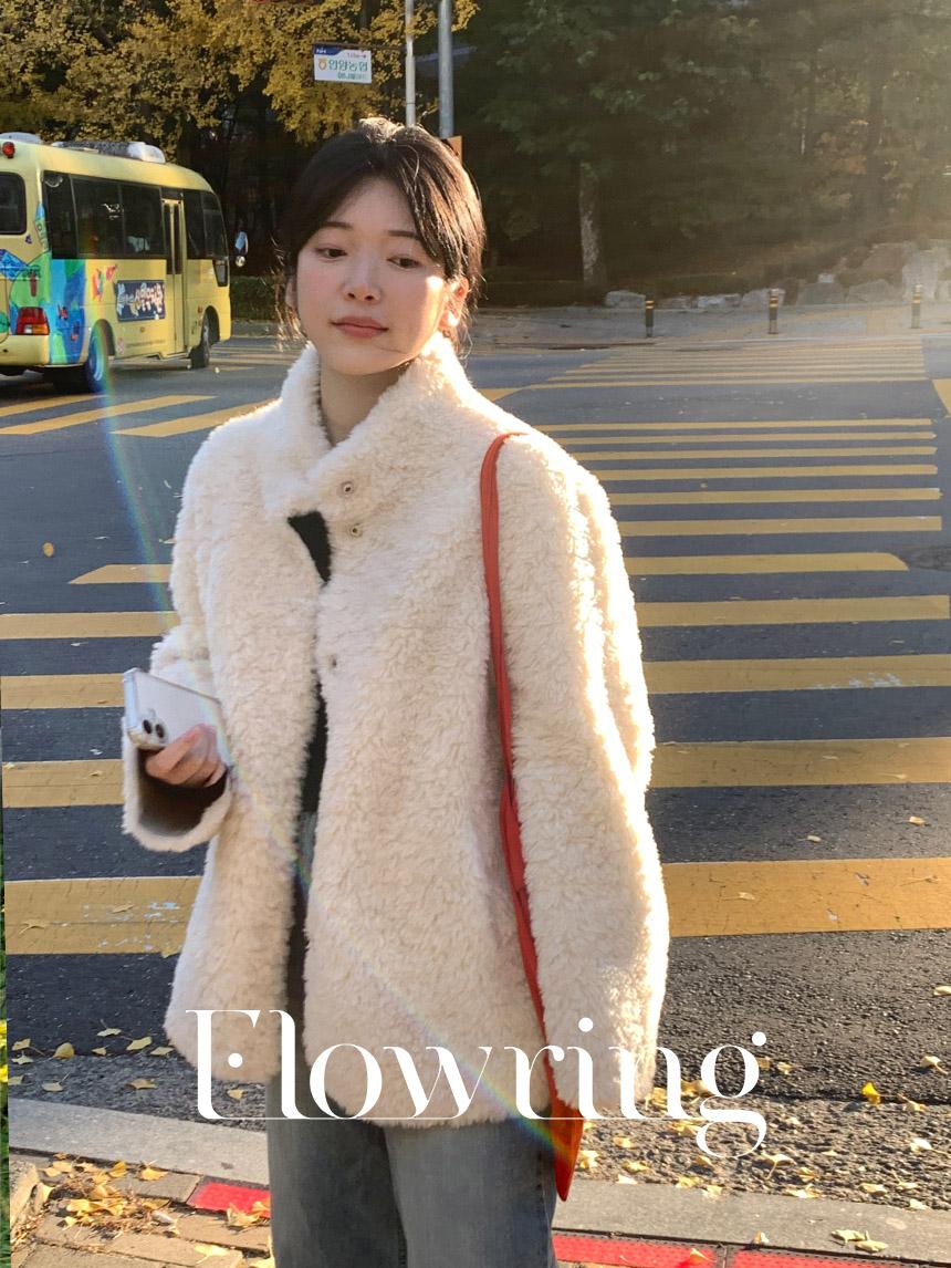 플로우링 🏆BEST/부해보임X🏆얼링 무스탕(4~5일 소요)