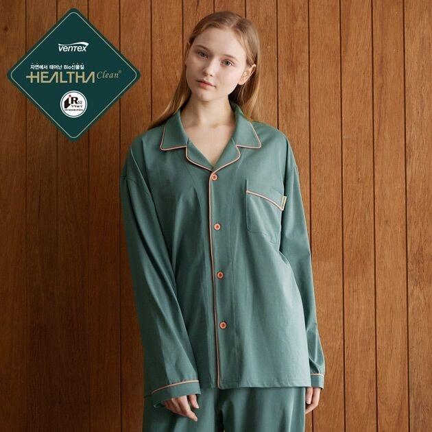 멜로우 파자마 세트 그린