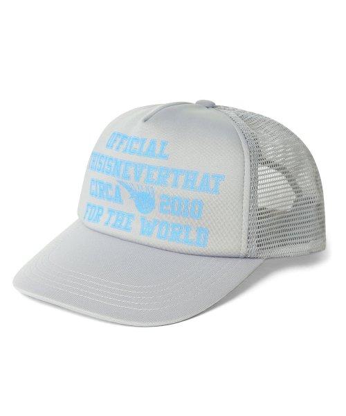 For The World Mesh Trucker Cap Grey