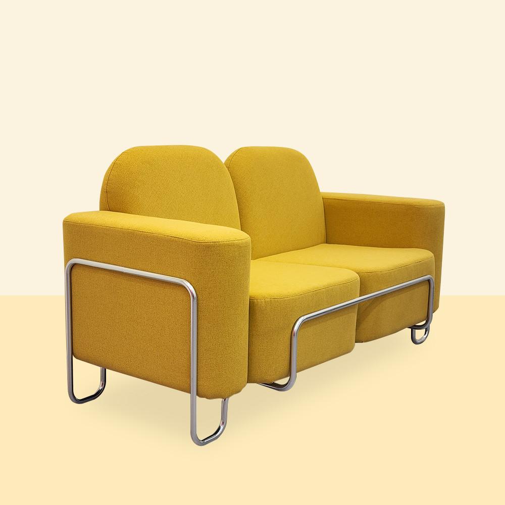 퍼프로드 카페 소파 거실 인테리어 디자인 업소용 가죽 패브릭 도브소파