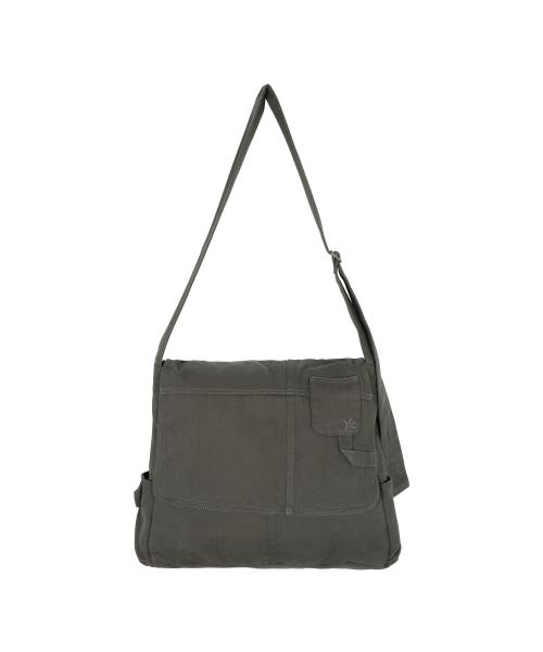 TCM washed vintage pocket cross bag (charcoal)