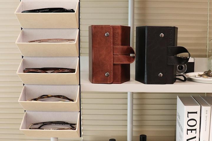 정품 펜타곤케이스 안경보관함 벽걸이접이식 수납케이스 선글라스보관함 안경케이스 선글라스케이스