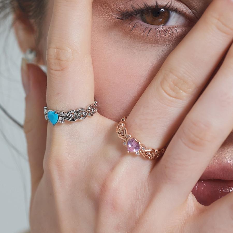 글로이 하트 링