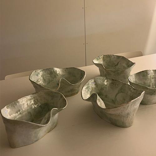 2Bottle Chiller (Irregular_shape1) Mixed Green