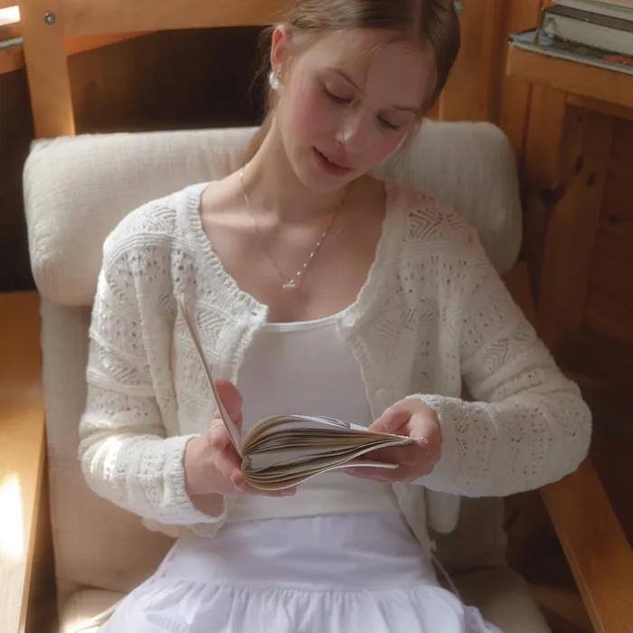 Darjeeling cardigan (ivory)