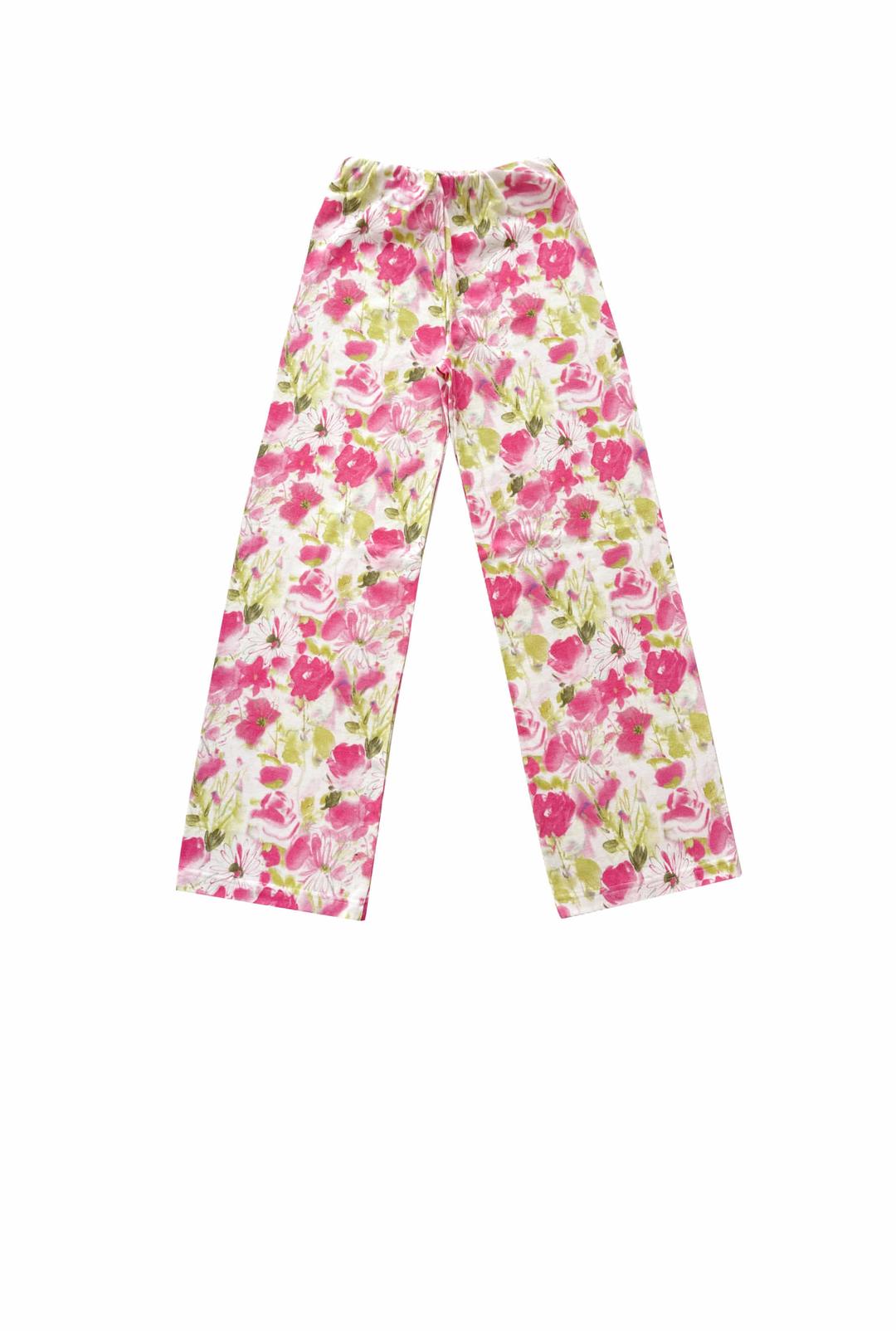 rose Flower Pants pink