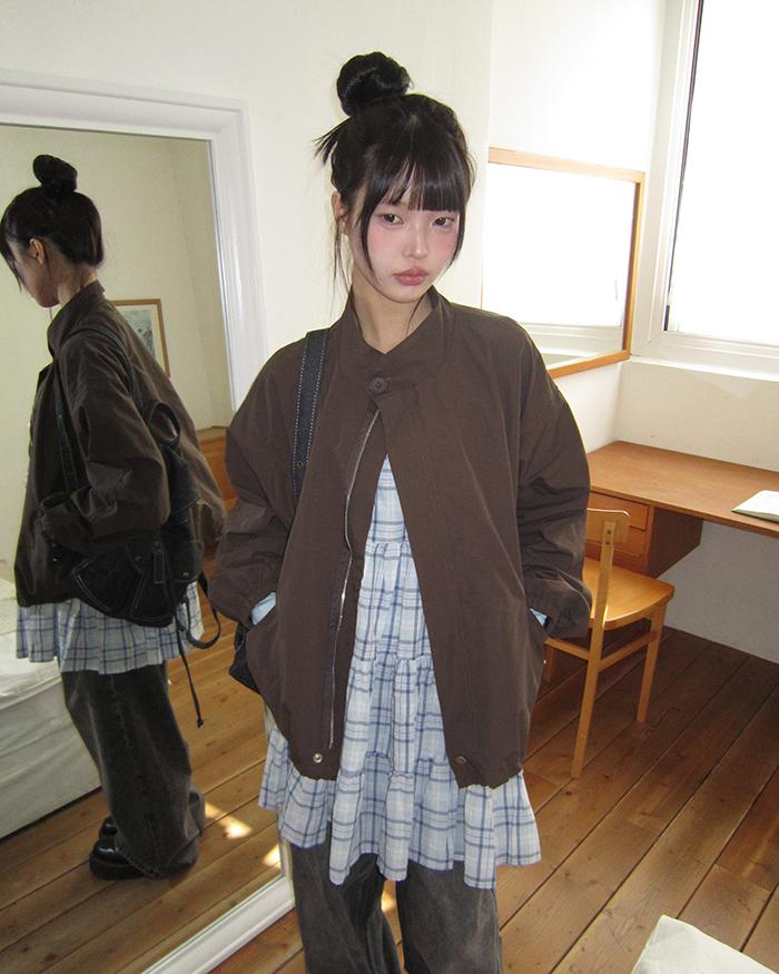 원더원더 [박시핏🍀] 웨른 나일론 바람막이 점퍼