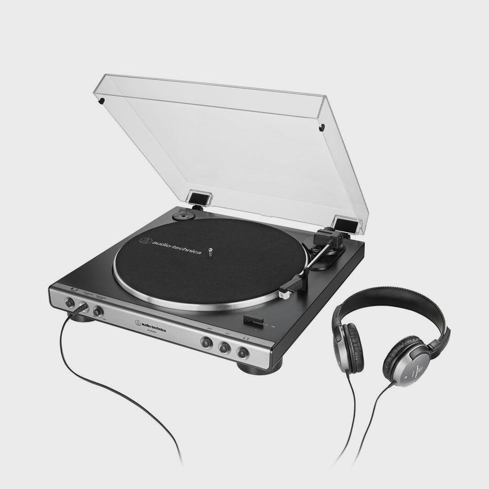 [청구2%] 공식수입원 AT-LP60XHP 완전 자동 벨트 드라이브 턴테이블+헤드폰