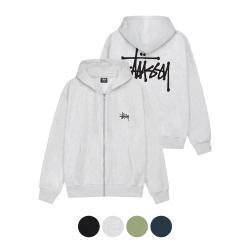 STUSSY 스투시 베이직 긴팔 후드집업 4컬러 1974870