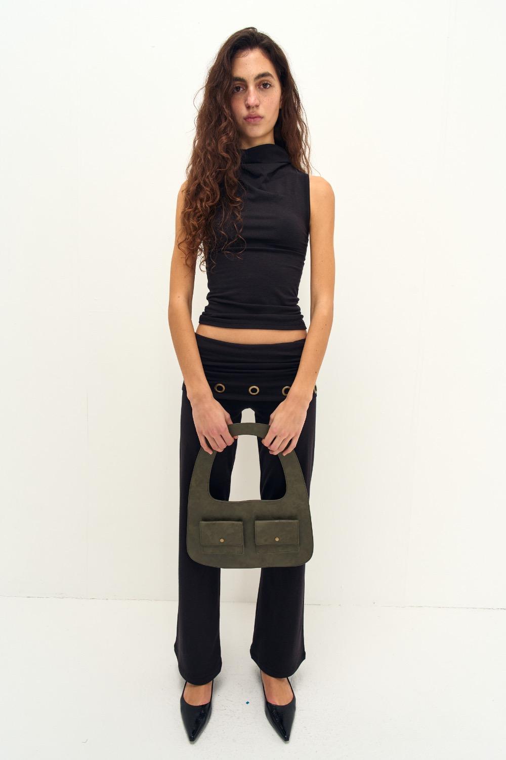 Grace flared pants (black)
