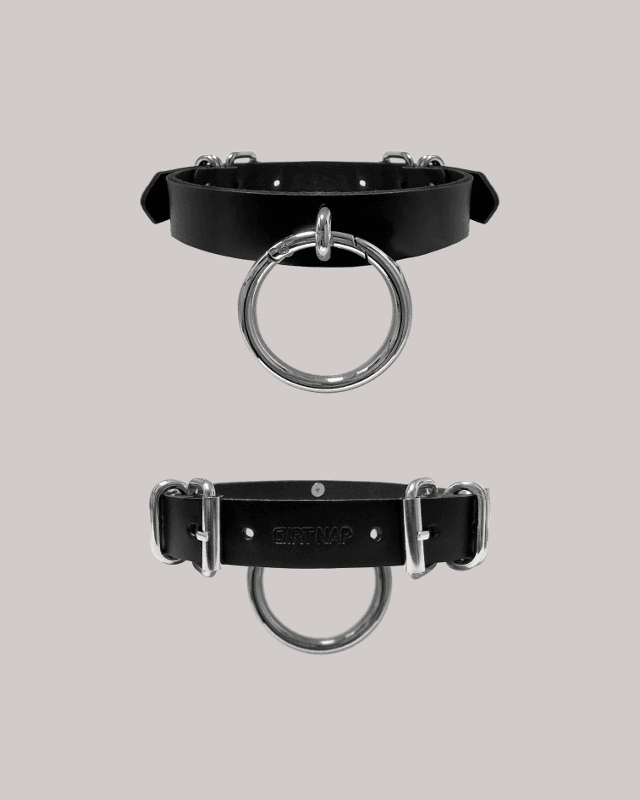 O-ring Leather Choker