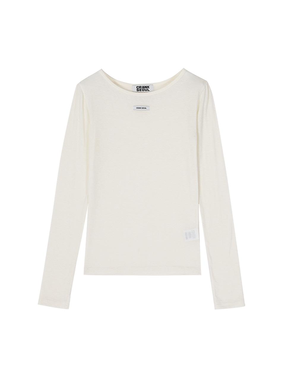 BASIC BOATNECK TOP_IVORY