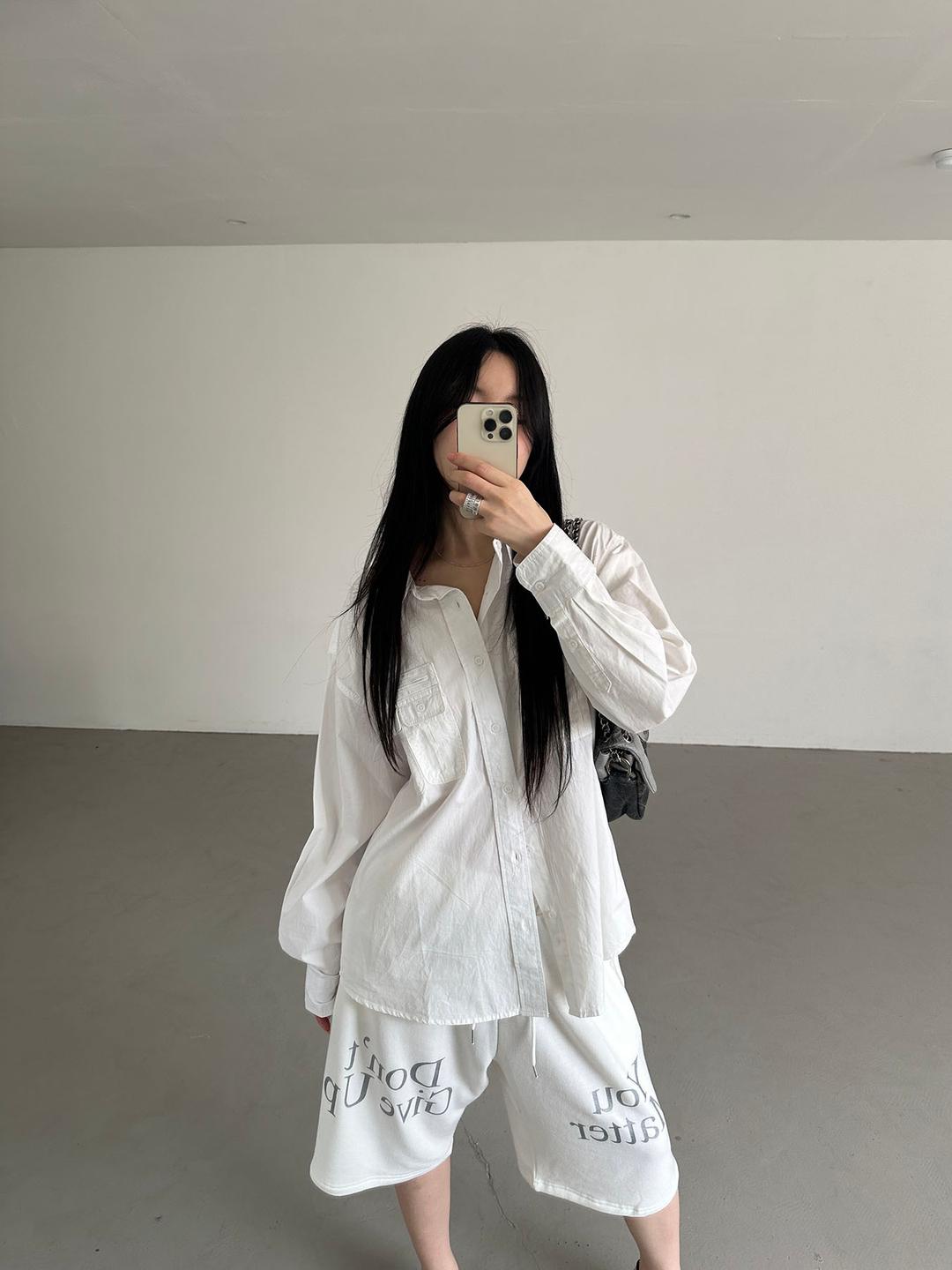 이너뮤트 utility oxford shirt (2color)