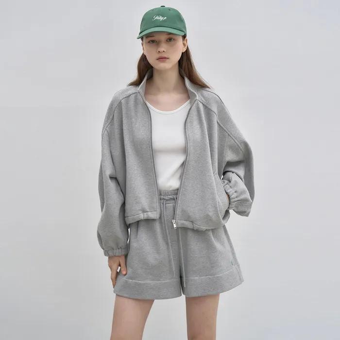 [3/9 29LIVE] High-neck zurry zip-up MEG [N6STS02]