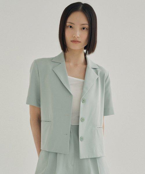 FJD HALF SET-UP JACKET MINT