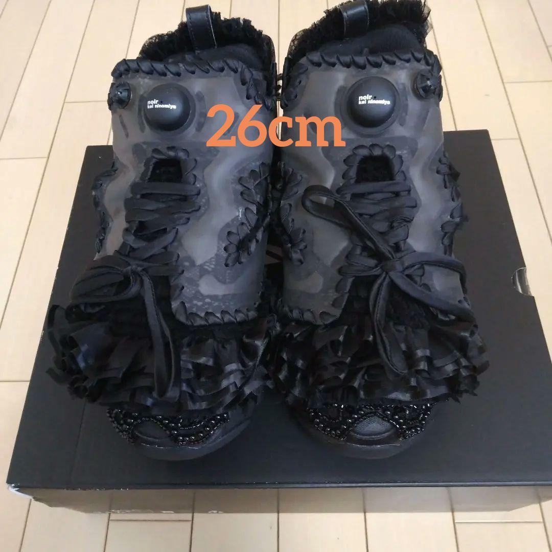 Noir Kei Ninomiya リーボック　ポンプフューリーブラック