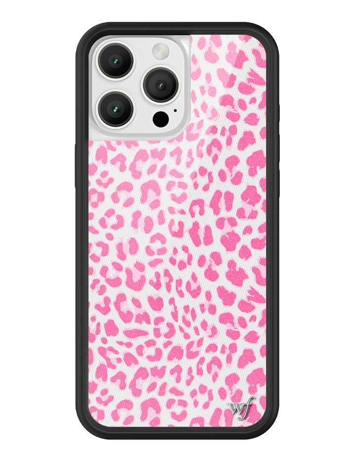 Wildflower Pink Meow iPhone Case