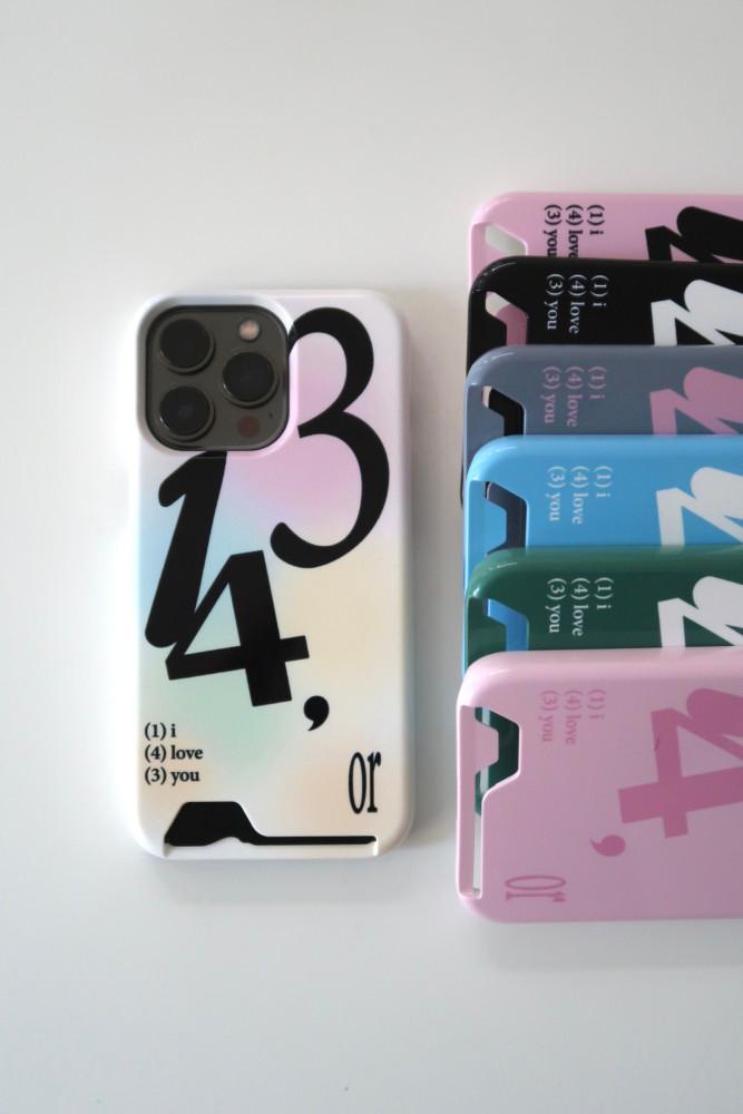 [i43] 143 card case (7 color) 아이폰카드케이스 카드수납케이스 : i43