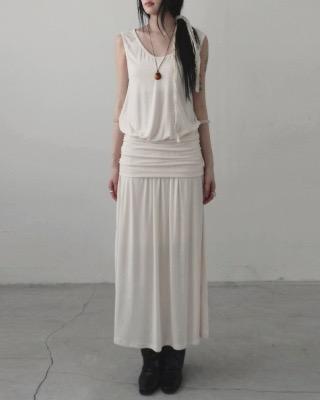 diah shirring dress (2color)