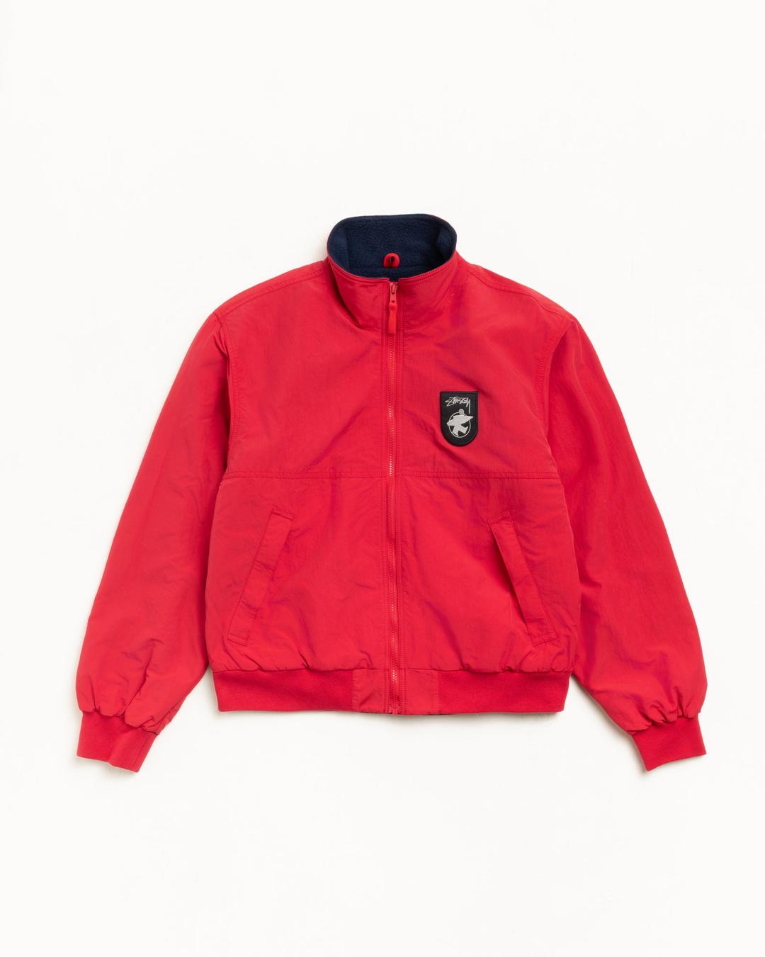 POLAR FLEECE LINED JACKET - Red / M