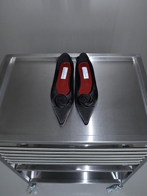 rose stiletto flat shoes