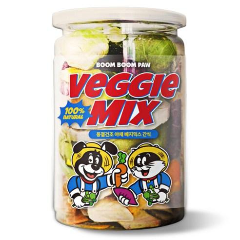 붐붐포 반려동물 동결건조 야채 베지믹스 트릿 간식, 혼합맛(방울양배추/..., 40g, 1개 - 간식/영양제 | 쿠팡