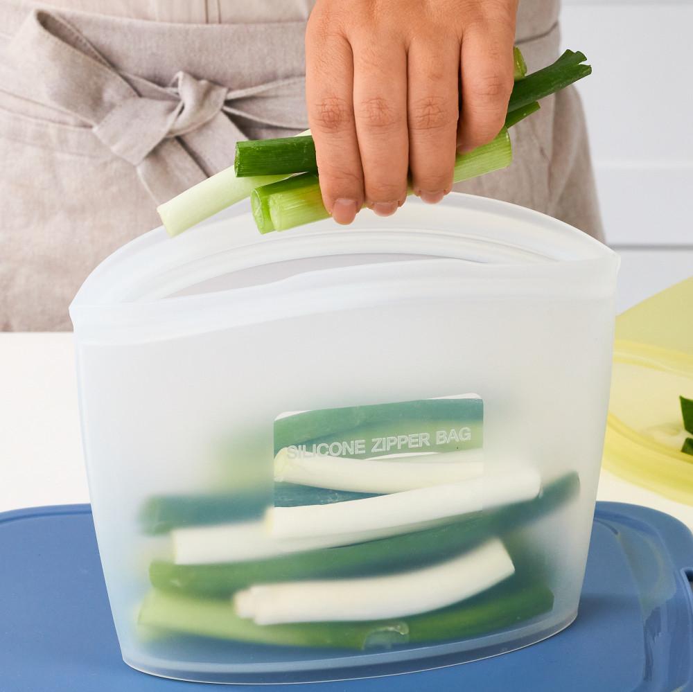 [실리팟] (사이즈업) 국산 프리미엄 실리콘 지퍼백 중