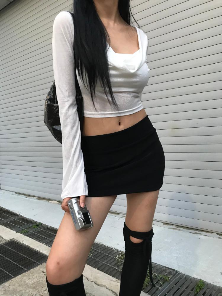 [타임라인서울] 후드 티 브라 세트(2color)