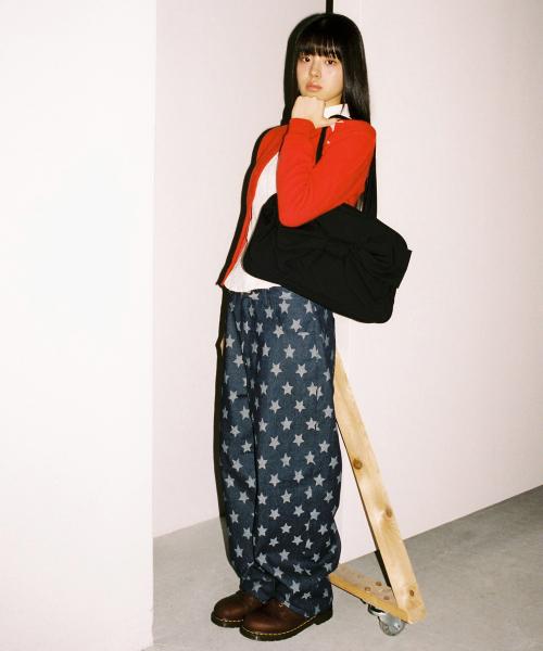 에이치 체인 데님 팬츠 - 스타 인디고