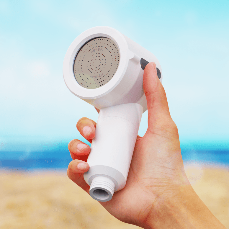 바른생활수 여행용 미니 필터 샤워기 수전 휴대용 샤워필터 석회수