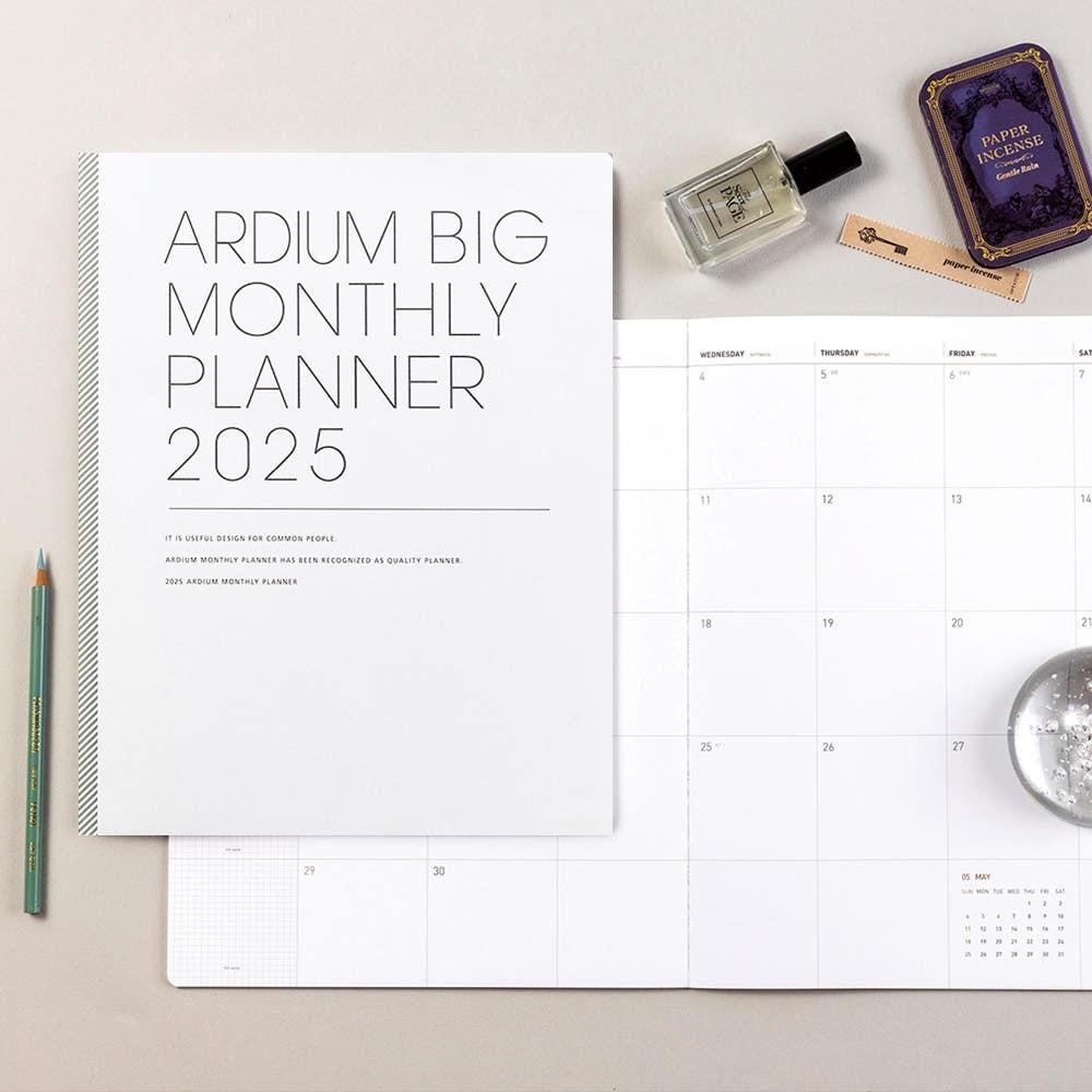 2025 빅 먼슬리 플래너 회사 업무 다이어리 A4 25년 직장인 월간 큰 스케줄러 오리지날