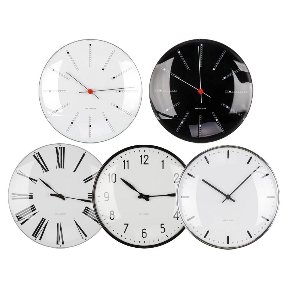 아르네야콥센 시계 벽시계 뱅커스 로만 시티홀 스테이션