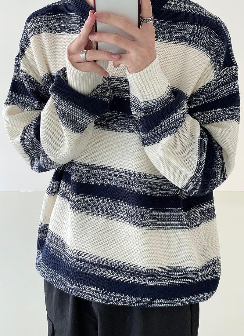 Seaside stripe knit