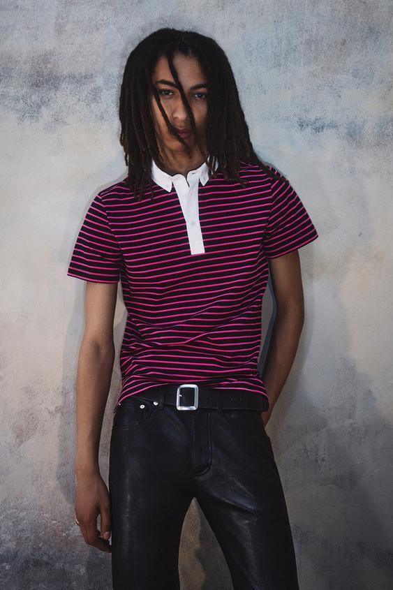 POLO RAYURES BOBBY GILLESPIE X ZARA