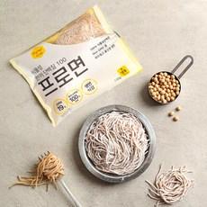고단백 저탄수 스파게티 소면 / 콩을 넣어 만든 식단면[피터그랩 프로면]-소스없음  110g, 8개