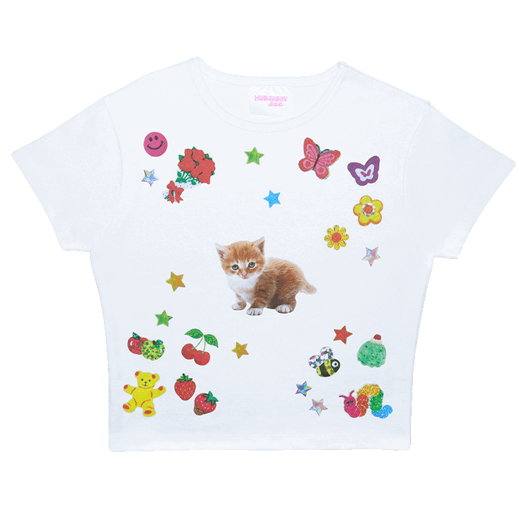 [empty edition] pet stickers t-shirts