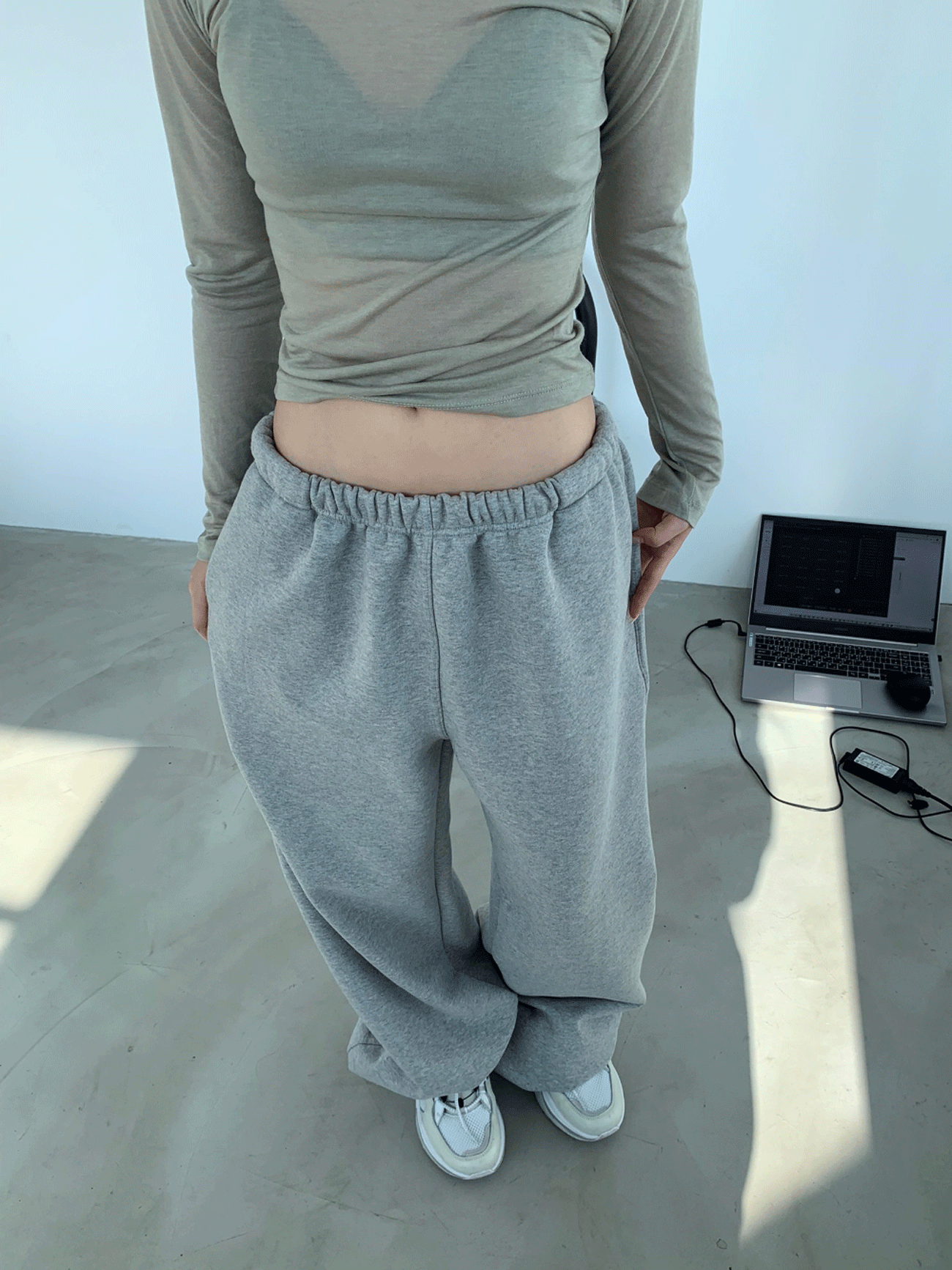 옵텐소 [best] oki wide jogger pants (6color)
