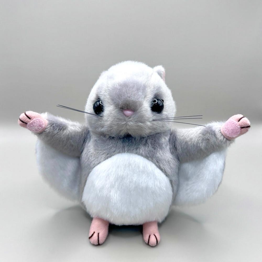 요시토쿠 에조모몬가 북방 하늘다람쥐 가방 키링 인형