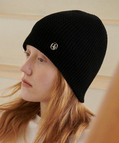 COTTON BEANIE -BLACK 코튼 비니