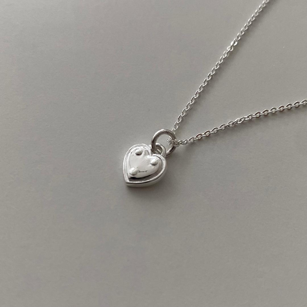P.heart necklace