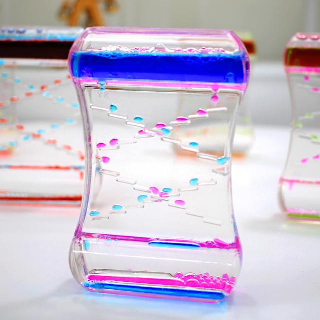 설렘하우스 사각 오일타이머 오일멍 물멍 스트레스해소 인테리어소품 오일모래시계