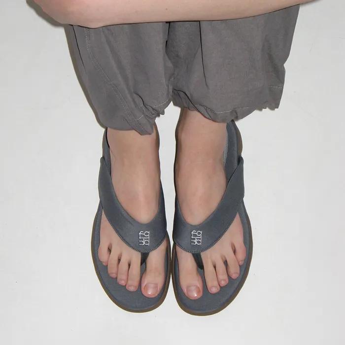 [6차리오더][Blue-gray단독] Summer 0024. Rubber Sole Flip-flop - 4colors