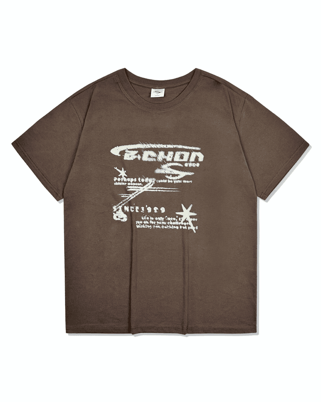 GRUNGE 1999 TEE BROWN