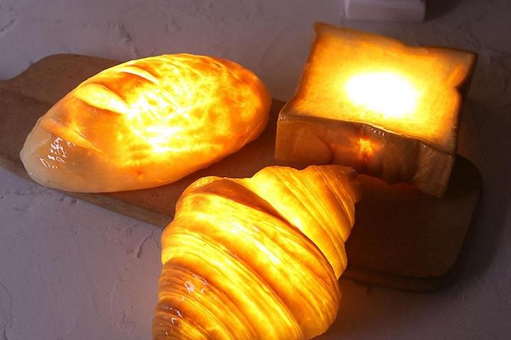 [해외] 빵순이 식욕자극 리얼리티 브레드 무드등 빵 조명