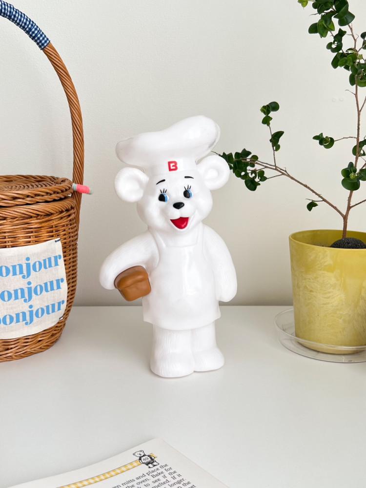 빈티지 북극곰 피규어 저금통
