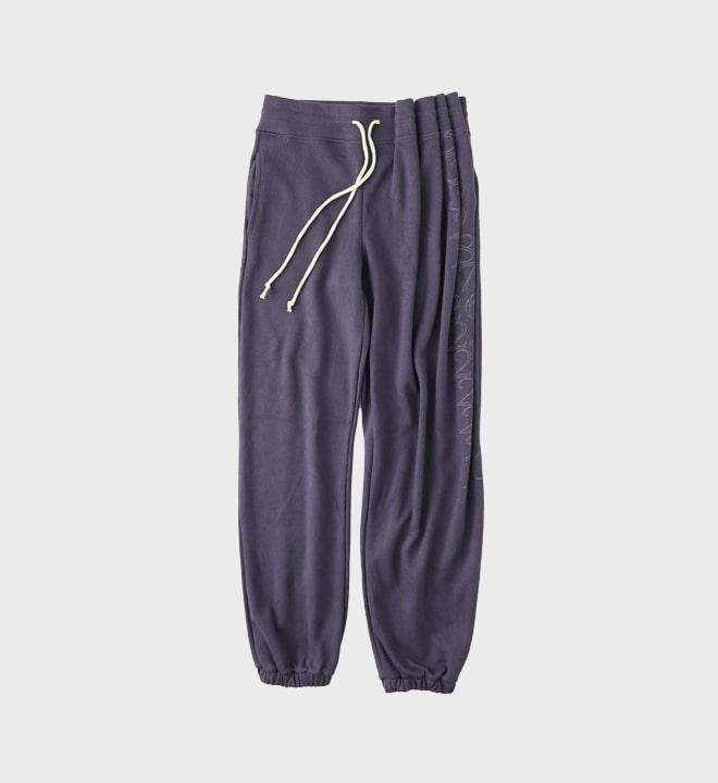 Curtain Jersey Pants (Navy)