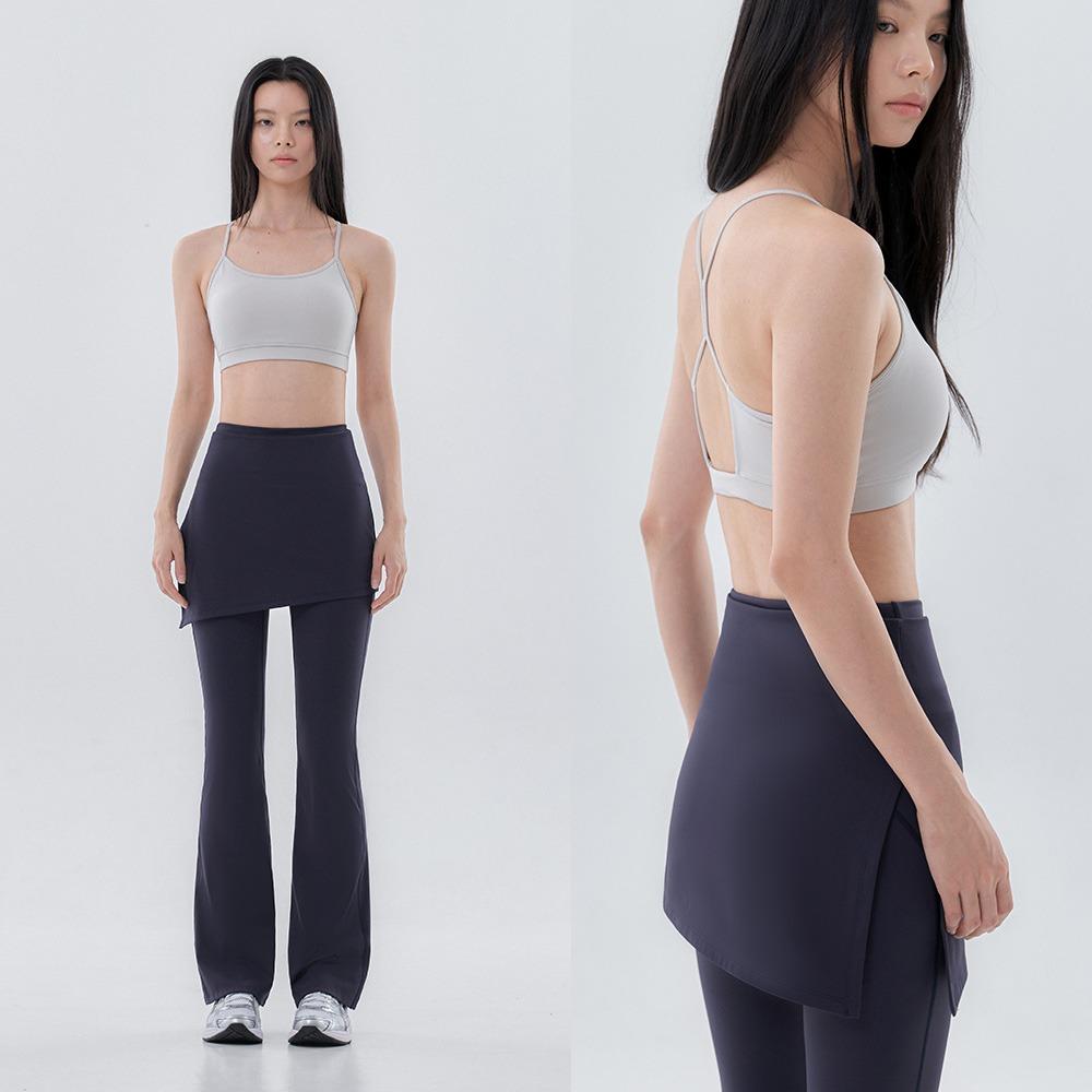 멜로우플렉스 (롱/숏) 부츠컷 팬츠 + 커버업 스커트