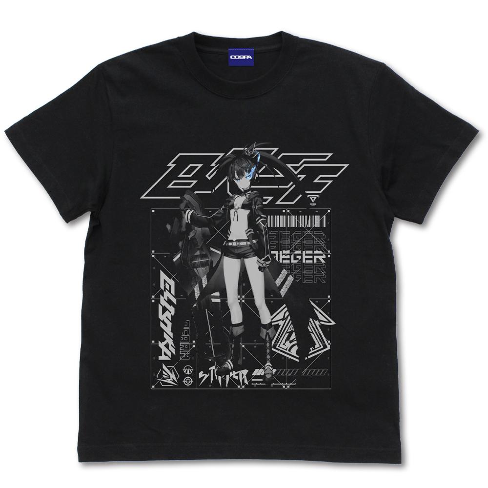 エリシュカ Tシャツ[ブラック★ロックシューター FRAGMENT]