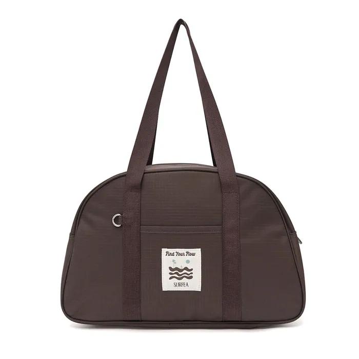 BOWLING BAG_BROWN
