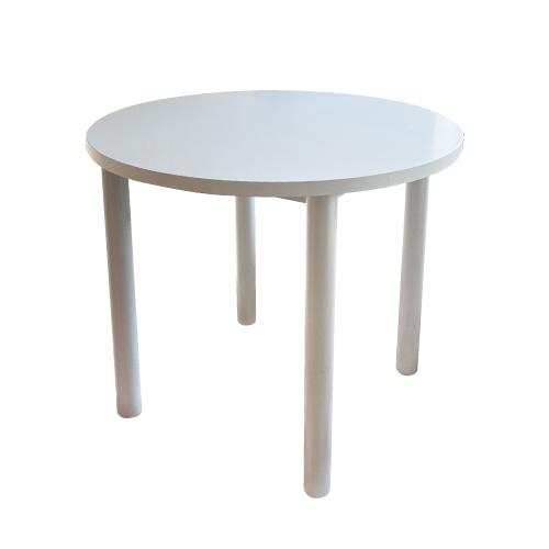 white table